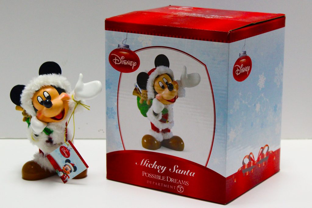 santa mickey figurine